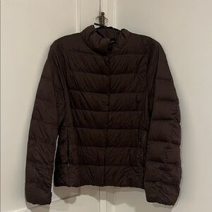 Uniqlo Ultra Light Down Jacket in Rich Brown